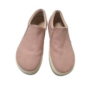 Birkenstock Women's Oswego Slip-On Loafer Shoe Light Rose Canvas Suede EU 37 S.2